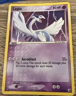 Pokemon TCG English Card ex Unseen Forces Lugia 29/115 Theme Deck Holo - Image 1
