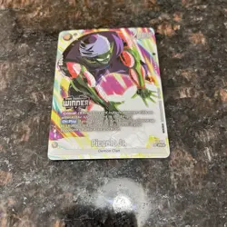 Piccolo Jr FP-048 Alt Art WINNER STAMP Foil Dragon Ball Super Card Game | NM - Image 4