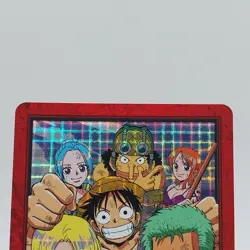One Piece Carddass Hyper Battle Card Holo Luffy Nami Sanji H10 Bandai Japan 2001 - Image 2