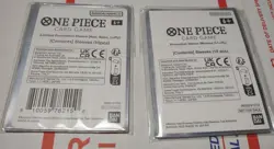 One Piece Card Game Limited Promotion Card Sleeves Ace Sabo Monkey D Luffy Set. - Image 4