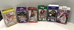 Bandai One Piece Card Game Starter Deck Lot ST-01-05 & 07. Lot of 6 - Image 1