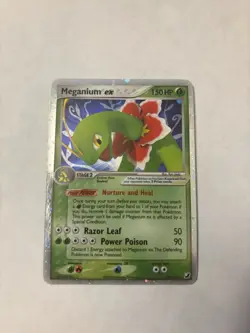 Pokemon TCG Meganium EX Holo Card Unseen Forces 106/115 Rare NM-LP - Image 1