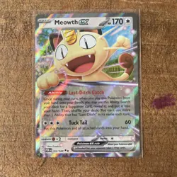 Pokemon Cards Meowth EX 062/088 Perfect Order Mint Condition Card - Image 1