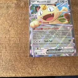Pokemon Cards Meowth EX 062/088 Perfect Order Mint Condition Card - Image 4