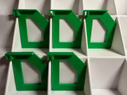 Trading Card Dividers Clip-On for Storage Boxes Vertical Version Stays Put - Image 1