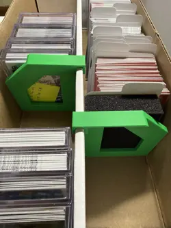 Trading Card Dividers Clip-On for Storage Boxes Vertical Version Stays Put - Image 3