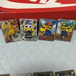 CUSTOM MADE Poncho Pikachu Fan Art Card Japanese 10 Textured - Image 3
