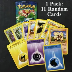 PTCG 11pcs 1st Edition Booster Pack Set – Charizard Trading Cards Gift for Boys - Image 2