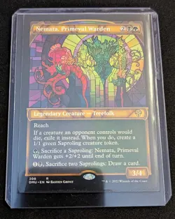MTG - Nemata, Primeval Warden SHOWCASE - Dominaria United - Pack Fresh!! - Image 2