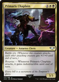 1x Primaris Chaplain - NM - Warhammer 40,000 - SPARROW MAGIC mtg - Image 1