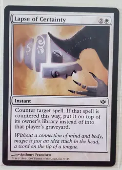 MTG Magic The Gathering- Lapse of Certainty Conflux Regular - Image 1