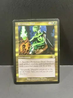 MTG x1 Pernicious Deed (#114) Rare non-foil Apocalypse (LP/MP) - Image 1