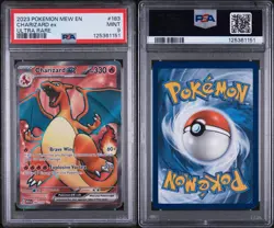 Pokemon TCG Charizard EX Scarlet & Violet Holo Ultra Rare Card 183/165 PSA 9 - Image 3