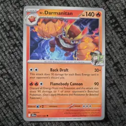 N's Darmanitan - POKEMON - Journey Together - 027/159 - singles - Image 1