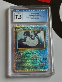 2002 Pokemon Dewgong 40/110 Legendary Collection Reverse Holo CGC 7.5 🫧 - Image 2