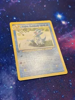 Pokemon Neo Destiny 1st Edition Light Golduck 47/105 Non-Holo LP - Image 4