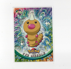 Topps Pokemon Weedle #13 2000 TV Animation Edition Non Holo Pokemon - Image 1