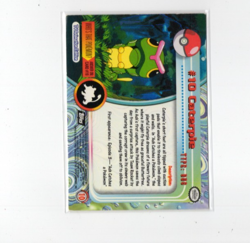 Topps Pokemon Caterpie 10 2000 TV Animation Edition Non Holo Pokemon - Image 2
