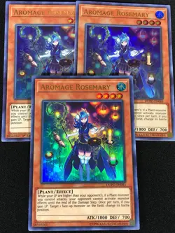 Yugioh Aromage Rosemary DUPO-EN083 ULTRA x3 (NM) Two are 1st - Image 1