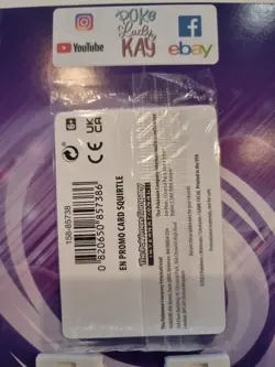 SV: 151 Squirtle Reverse holo Pokemon Center Stamped Promo Sealed 007/165 #1 - Image 2
