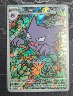 Pokemon TCG - Haunter 027 Illustration Rare Holo Mega Evolution Promo | NM - Image 1