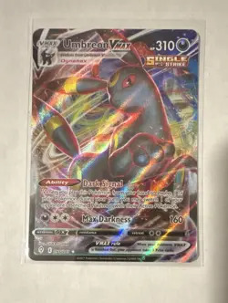 Pokemon Umbreon VMAX 095/203 Evolving Skies Ultra Rare Full Art Holo - Image 3