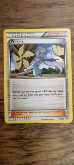 Winona - Pokemon TCG - LP - Uncommon - Roaring Skies - Free UK P&P - Image 1
