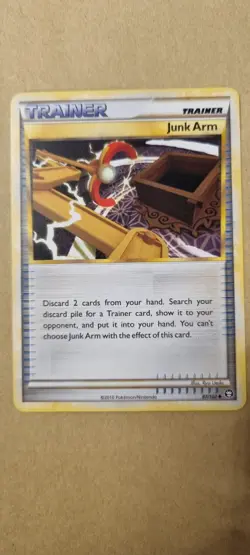 Junk Arm - Pokemon TCG - LP - Uncommon - Triumphant - Free UK P&P - Image 1