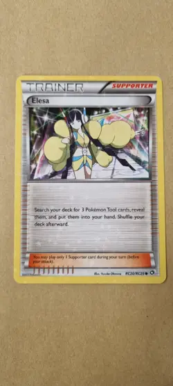 Elesa - Pokemon TCG - LP - Holo Common - Legendary Treasures - Free UK P&P - Image 1