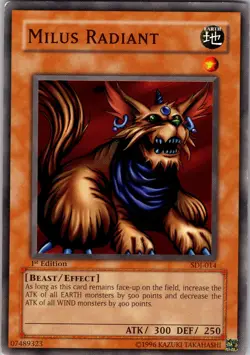 Yu-Gi-Oh TCG Milus Radiant SDJ-014 1st Edition Regular Common Card LP-NM - Image 1
