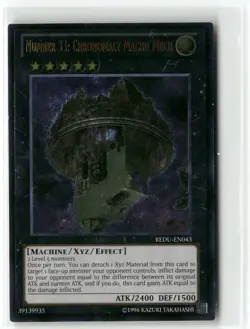 Number 33: Chronomaly Machu Mech (UTR) Ultimate Rare REDU-EN043 NM - Image 1