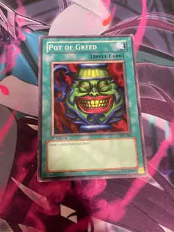 YUGIOH - POT OF GREED - 1ST ED - SYE - MP - COMMON - Image 1