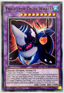 ROTD-EN039 Frightfur Cruel Whale - Common 1st Edition Near Mint YuGiOh - Image 1