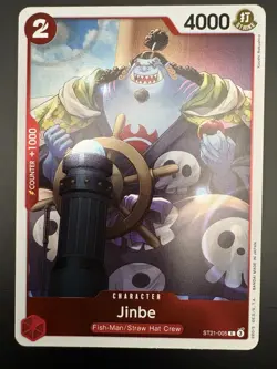 Jinbe ST21-005 | One Piece TCG: EX Gear 5 English - Foil NM - Image 2