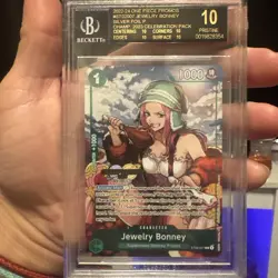 One Piece Jewelry Bonney Championship Pack ST02-007 BGS 10 Black Label Prisitine - Image 1