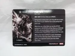 Fortify Heroclix One Shot Card OS016 - Image 2