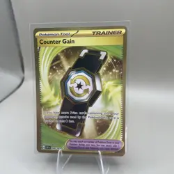 Counter Gain 249/191 Surging Sparks Hyper Rare Gold Card NM Condition - Image 1