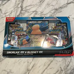 Pokemon Trading Card Game Snorlax ex and Blissey ex Special Collection Box - Image 1