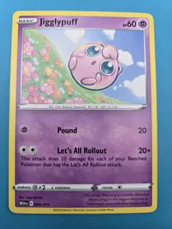 Pokemon Jigglypuff M24en 004/015 McDonald's Promo Card NM - Image 1