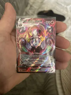 Pokemon TCG Chandelure VMAX Fusion Strike Holo Ultra Rare Card 040/264 - Image 2