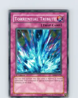 Yu-Gi-Oh TCG Torrential Tribute SD4-EN030 1st Edition Common Card Played LP - Image 1