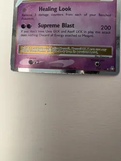 Mesprit LV.X 143/146 Extended Art Ultra Rare Card Pokemon Legends Awakened - NM - Image 4