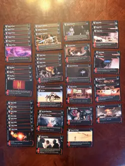 2002 Star Wars TCG Attack of the Clones WOTC Lot 250+ cards - Image 2