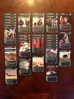 2002 Star Wars TCG Attack of the Clones WOTC Lot 250+ cards - Image 4