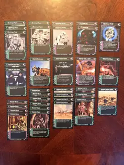 2002 Star Wars TCG Attack of the Clones WOTC Lot 250+ cards - Image 5
