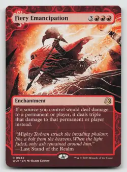 Fiery Emancipation *Non-Foil* WOT 42 NM - Image 1
