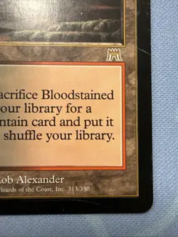 Bloodstained Mire #313/350 Onslaught Magic The Gathering 2002 - Image 4