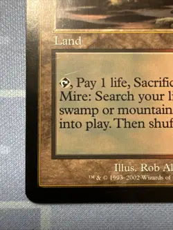 Bloodstained Mire #313/350 Onslaught Magic The Gathering 2002 - Image 5