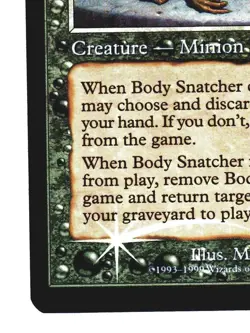 Magic The Gathering MTG - Urza's Destiny UDS 1999 - #53 Body Snatcher NM FOIL x1 - Image 4