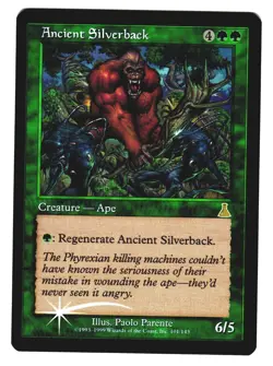 Magic The Gathering MTG - Urza's Destiny UDS 1999 - #101 Ancient Silverback FOIL - Image 1